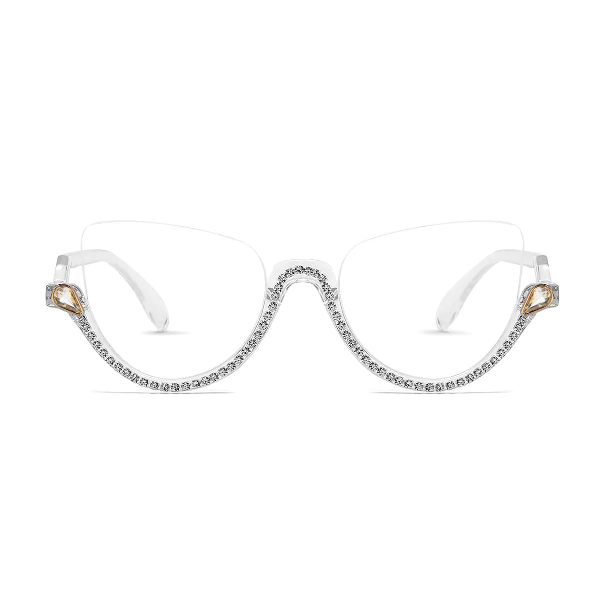 Cat-eye Clear Eyeglasses