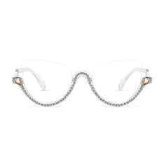 Cat-eye Clear Eyeglasses