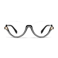 Cat-eye Black Eyeglasses