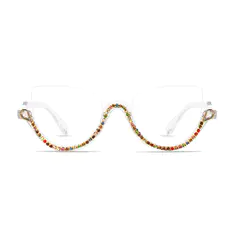 Cat-eye Multicolor Eyeglasses