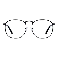Square Matte Black Eyeglasses