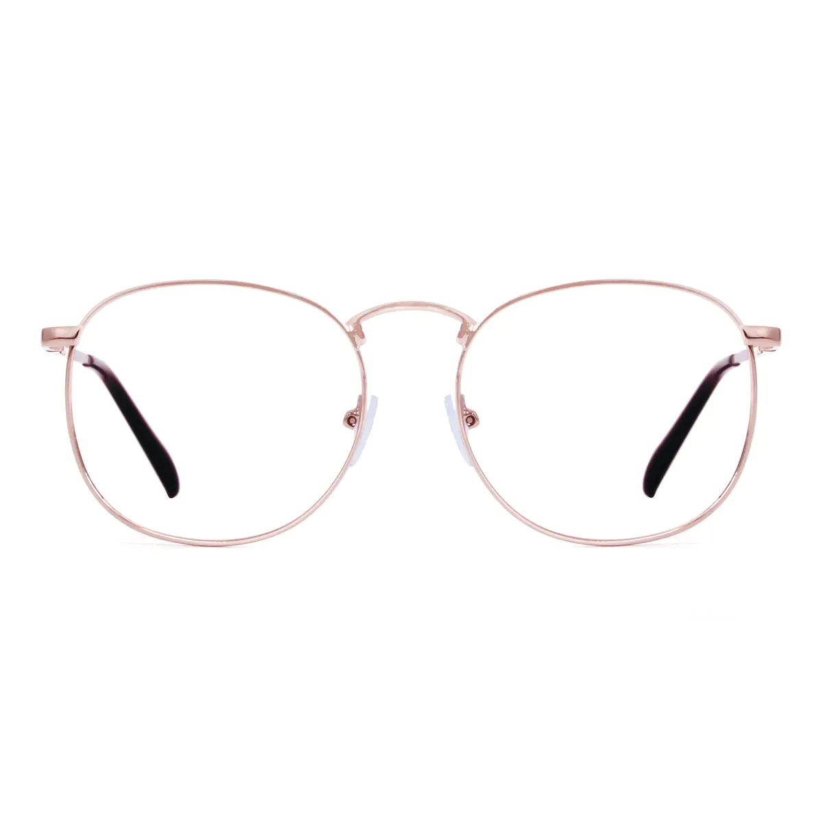 Oval Rose Gold Eyeglasses