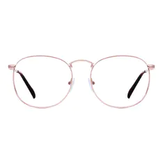 Oval Rose Gold Eyeglasses