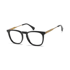 Square Black Eyeglasses