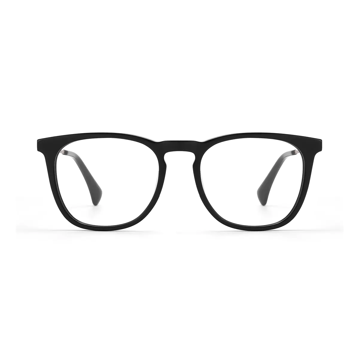 Square Black Eyeglasses