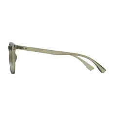 Square Transparent Green Eyeglasses