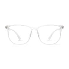 Rectangle Clear Eyeglasses