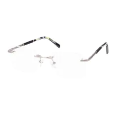 Rectangle Silver Eyeglasses