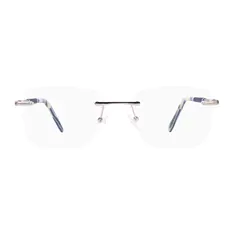 Rectangle Silver Eyeglasses