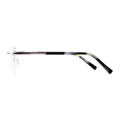 Rectangle Silver Eyeglasses