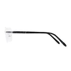 Rectangle Silver Eyeglasses