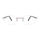 Rectangle Rose Gold Eyeglasses