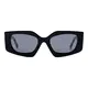 Geometric Black/Tortoiseshell Sunglasses