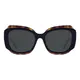 Geometric Black/Tortoiseshell Sunglasses
