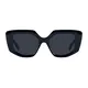 Geometric Black Sunglasses