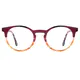 Oval Purple/Tortoiseshell Eyeglasses