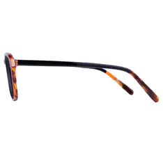Rectangle Blue Eyeglasses