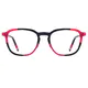 Rectangle Red/Black Eyeglasses