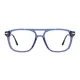 Aviator Transparent Blue Eyeglasses
