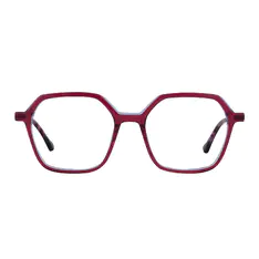 Square Wine Eyeglasses