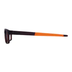 Rectangle Black/Orange Sport Eyeglasses