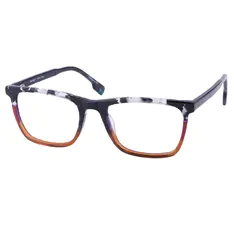 Rectangle Tortoiseshell/Brown Eyeglasses