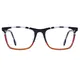 Rectangle Tortoiseshell/Brown Eyeglasses