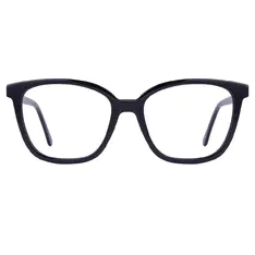 Square Black Eyeglasses