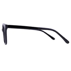 Square Black Eyeglasses