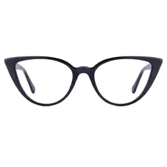Cat-eye Black Eyeglasses
