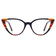 Cat-eye Tortoiseshell/Black Eyeglasses