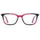 Rectangle Red/Black Eyeglasses