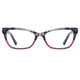 Cat-eye Tortoiseshell/Purple Eyeglasses