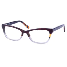 Cat-eye Purple/Silver Eyeglasses