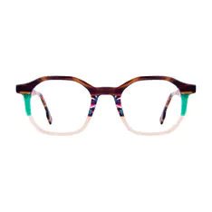 Square Multicolor Eyeglasses