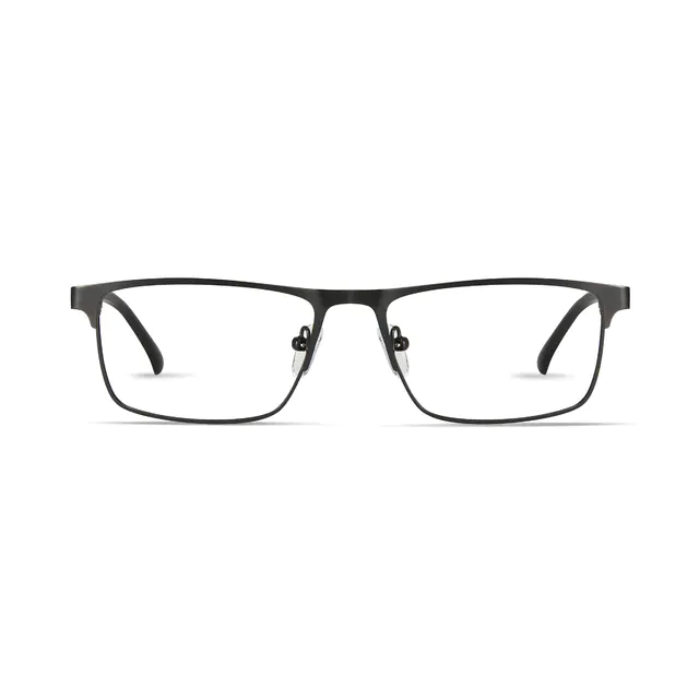Browline Matte Black Eyeglasses