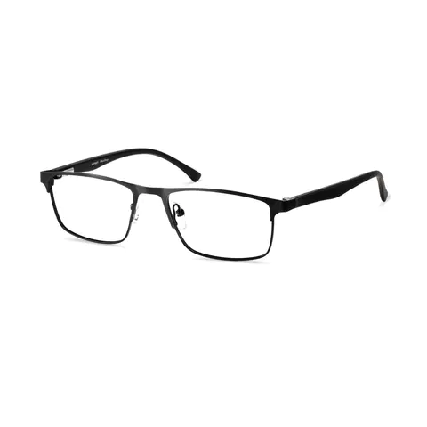 Browline Matte Black Eyeglasses