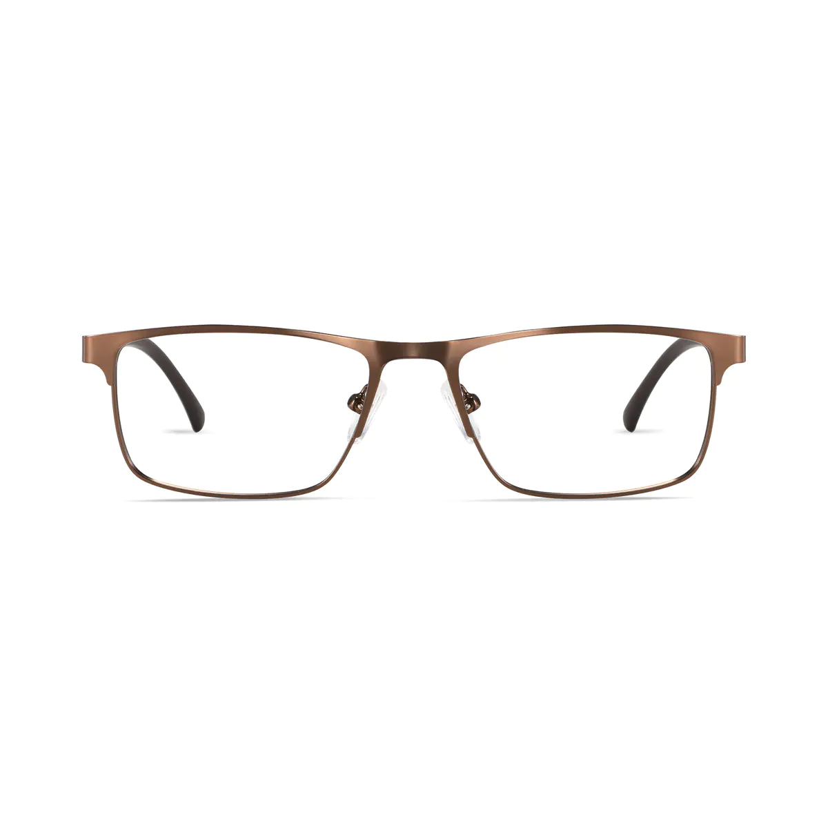 Browline Matte Brown Eyeglasses