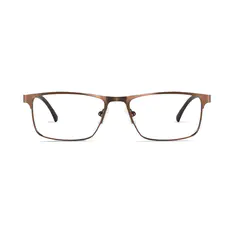 Browline Matte Brown Eyeglasses