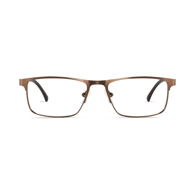 Browline Matte Brown Eyeglasses