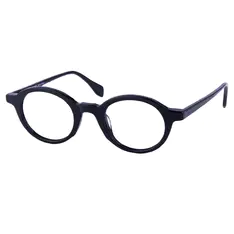 Round Black Eyeglasses