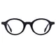 Round Black Eyeglasses
