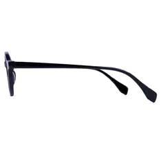 Round Black Eyeglasses