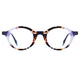 Round Clear/Tortoiseshell Eyeglasses