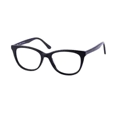 Oval Black Eyeglasses
