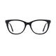 Oval Black Eyeglasses