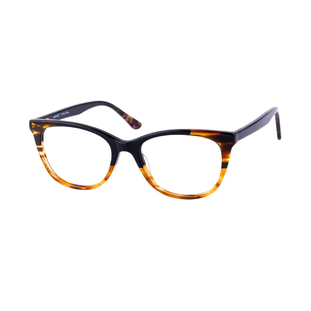 Oval Lemon Tortoiseshell Eyeglasses