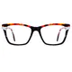 Square Tortoiseshell/Black Eyeglasses
