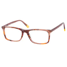 Rectangle Tortoiseshell Eyeglasses
