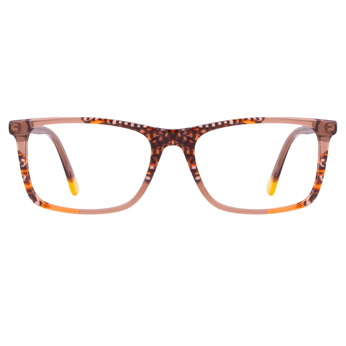 Rectangle Tortoiseshell Eyeglasses
